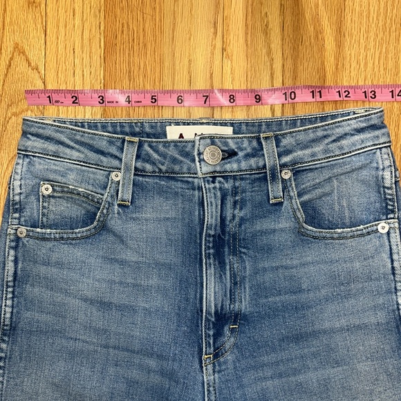 ✨ AMO Denim ✨ Chloe Crop Jeans Forever Young Wash Size 26 $278 - Picture 12 of 15